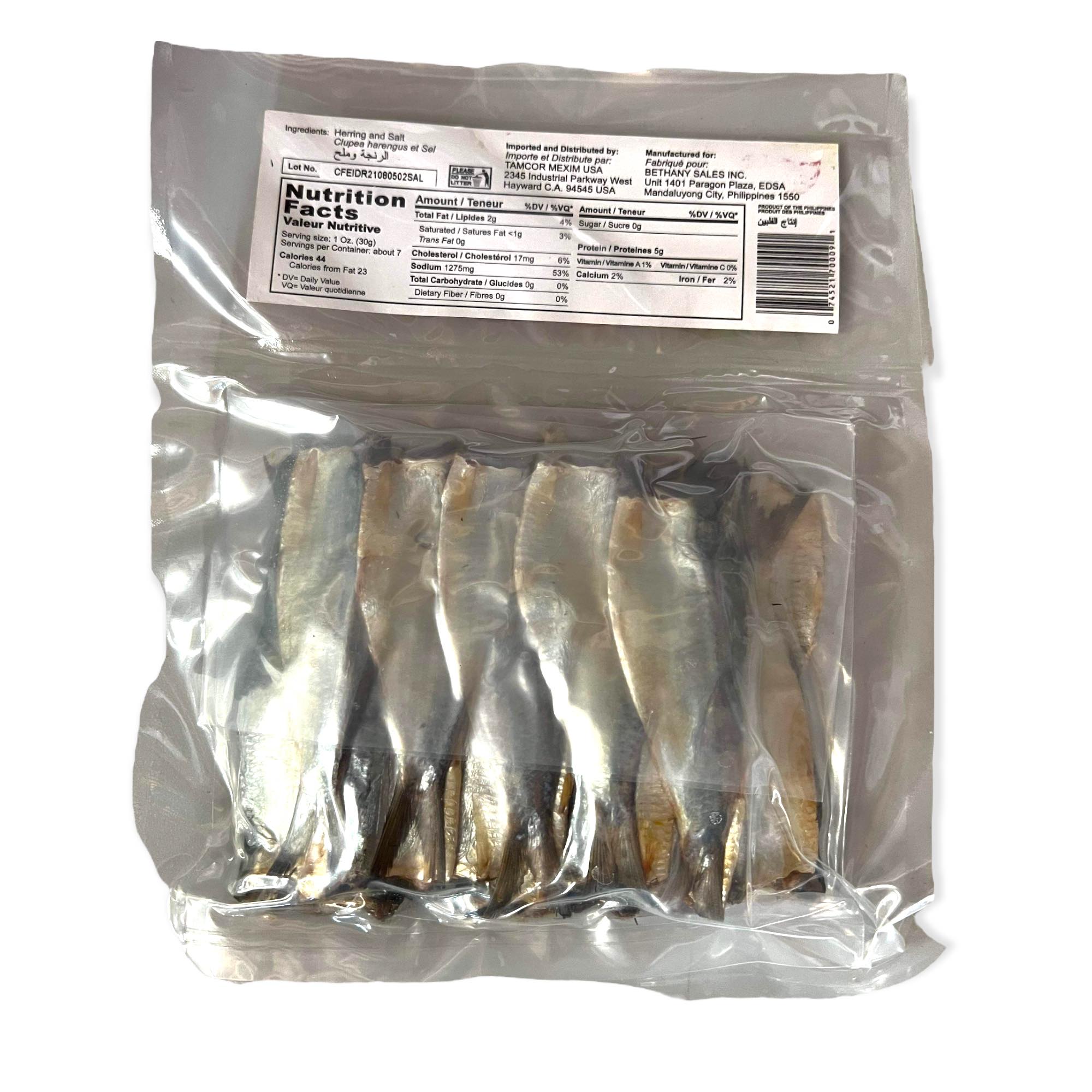 Sagana 200G Dried and Salted Herring (Tunsoy) - Great Value Seafood
