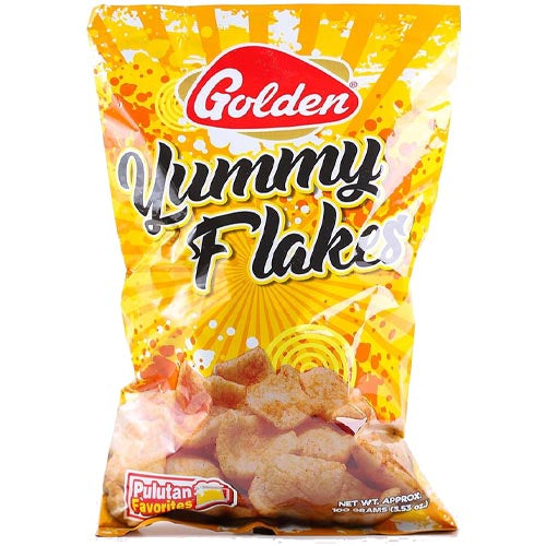 Delicious Golden Crunchy Yummy Flakes - 100 Gram Snack