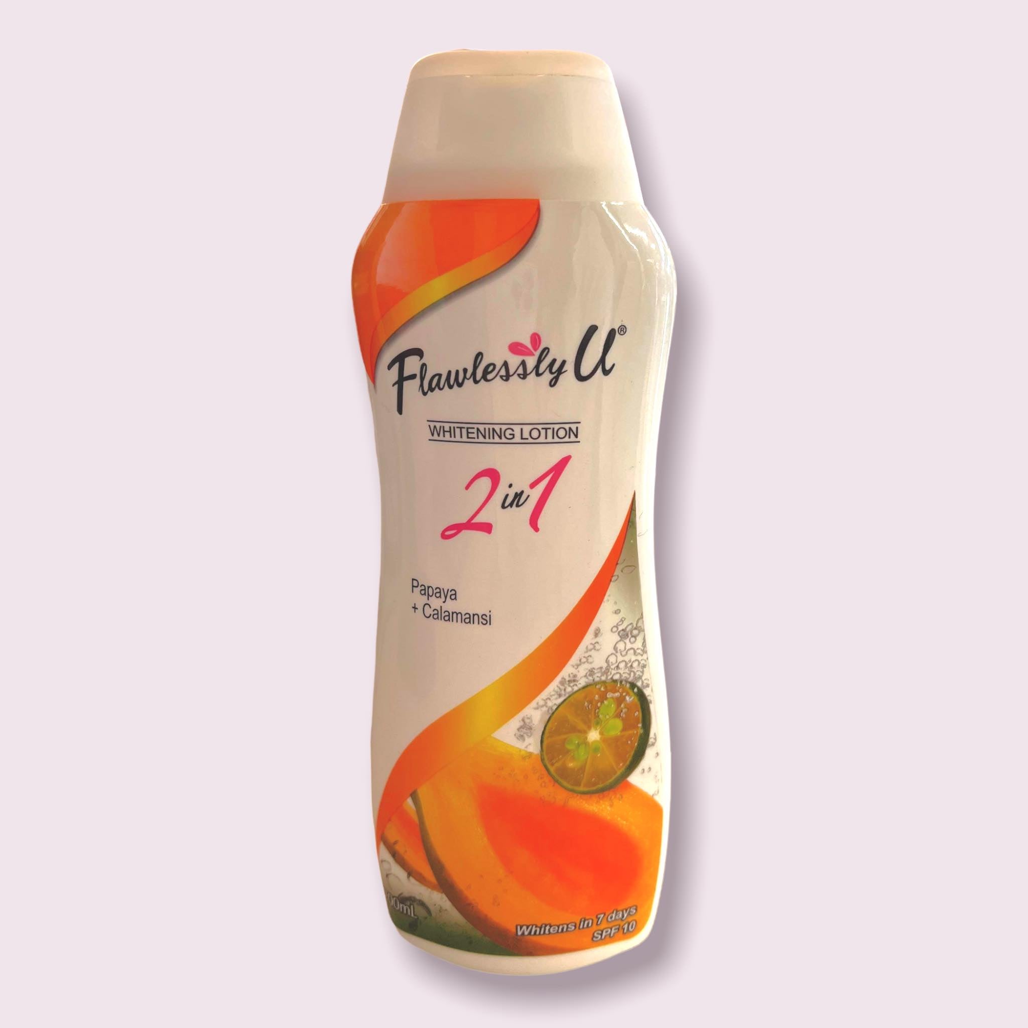 Flawlessly U 2-in-1 Orange Papaya + Calamansi Lotion with SPF 10 - Great Deal!