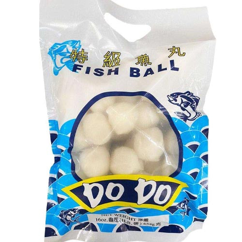 16 OZ DoDo Fish Balls - Delicious and Fresh Seafood Delight