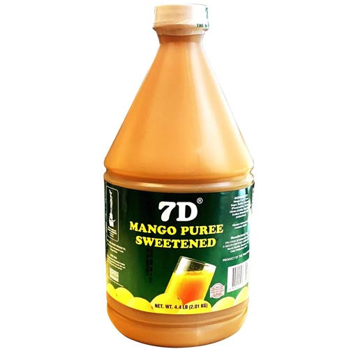 7D Sweetened Mango Puree - 4.4 LBS - Great Deal