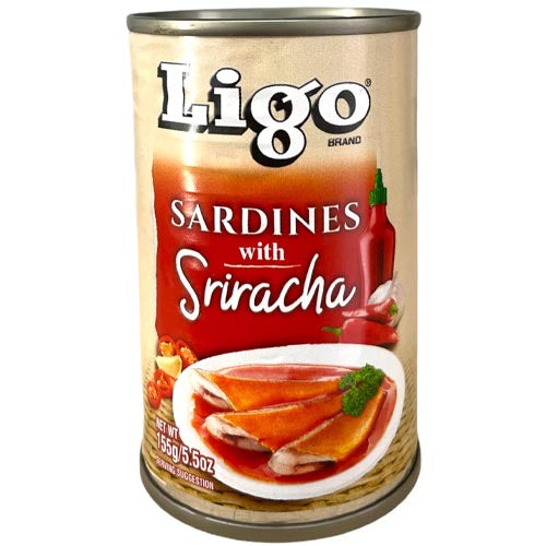 Ligo Sriracha Sardines - Top - Selling Canned Seafood Delight
