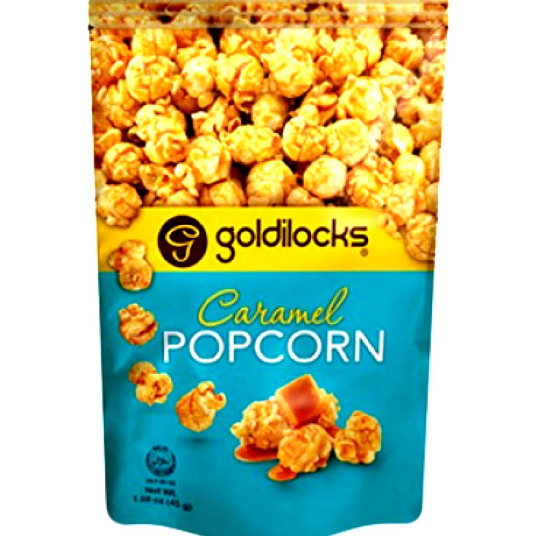 Delicious Goldilocks Caramel Popcorn - 85 G Pack for a Sweet Snack Craving