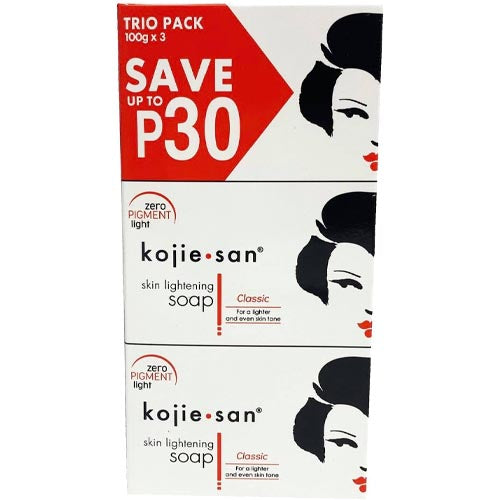 100G Kojic Acid Soap - Pack of 3 Bars