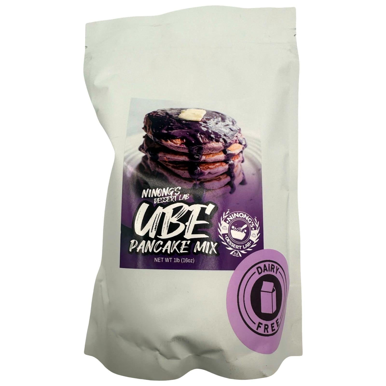 Ninong's Dairy-Free Ube Pancake Mix - 1 LB - Exclusive Offer
