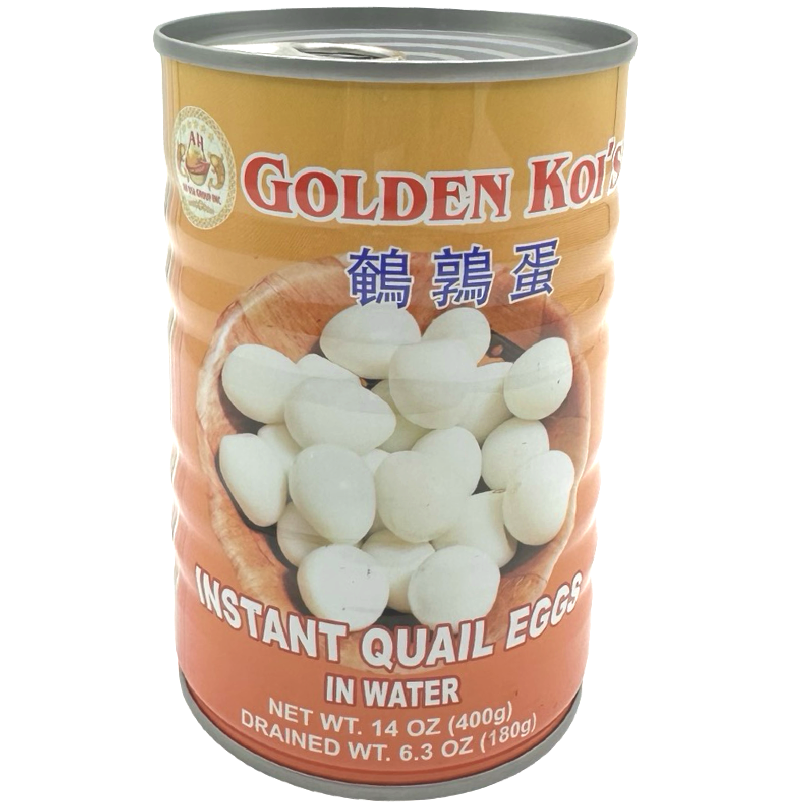 AH USA Golden Koi Instant Quail Eggs in Water - 400G (Great Deal!)