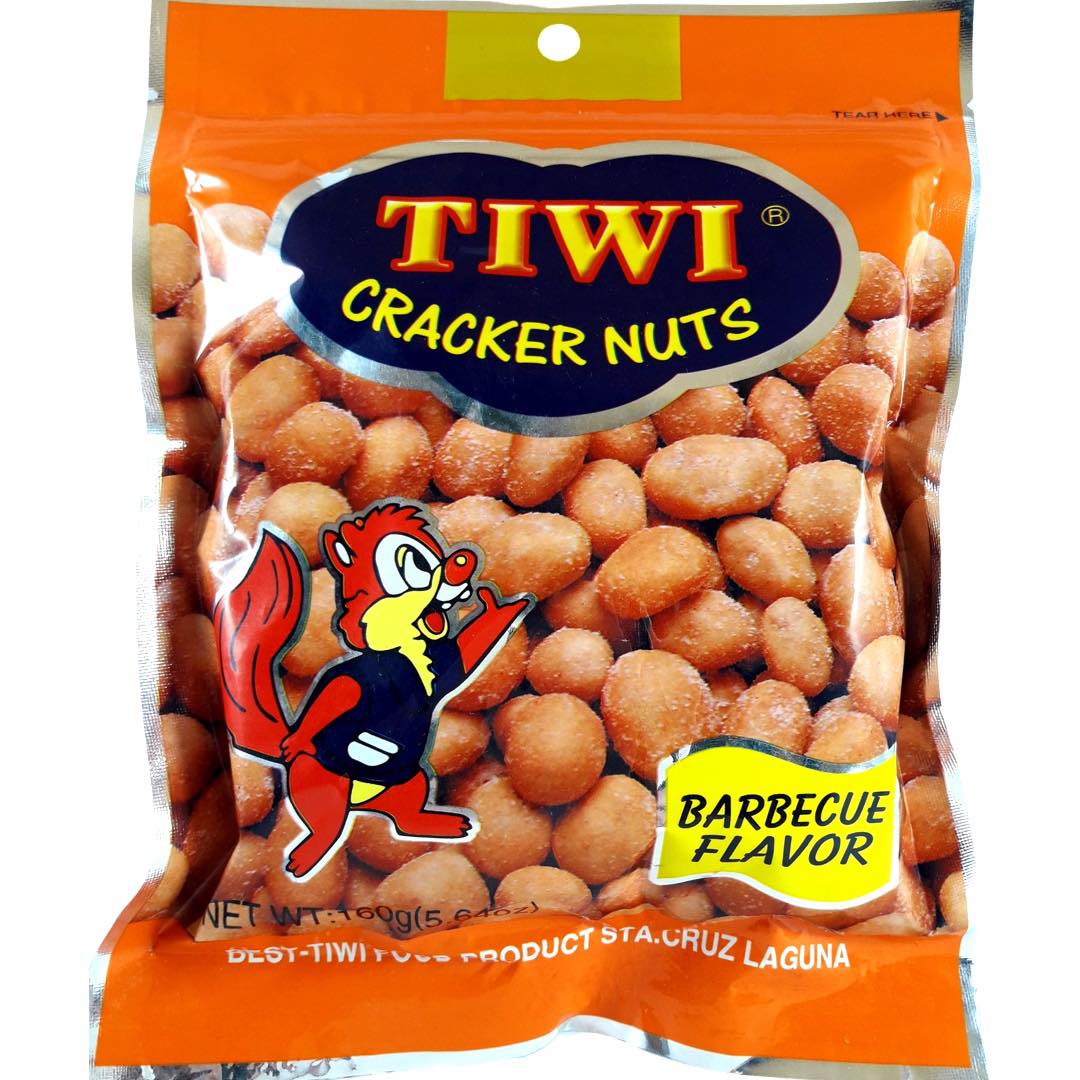 Tiwi Barbecue Flavored Crunchy Cracker Nuts - 160 G