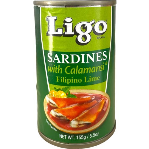 Ligo Canned Sardines with Calamansi (Filipino Lime) - Top Choice for Your Pantry