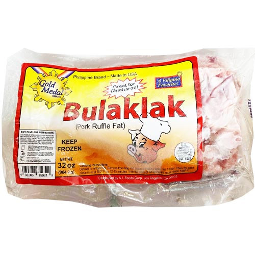 Gold Medal 32 OZ Pork Ruffle Fat - Ideal for Chicharon, Limited Offer!