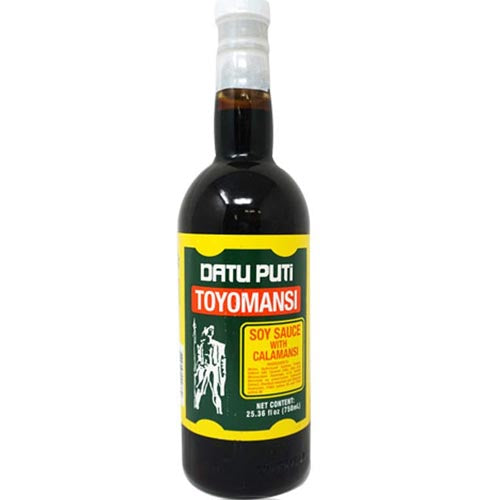 Datu Puti Toyomansi: Flavorful Soy Sauce with Calamansi Extract, 25.36 FL OZ / 750 ML