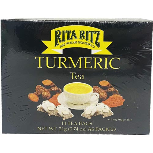 Rita Ritz Premium Turmeric Tea - 14 Tea Bags (21 G)