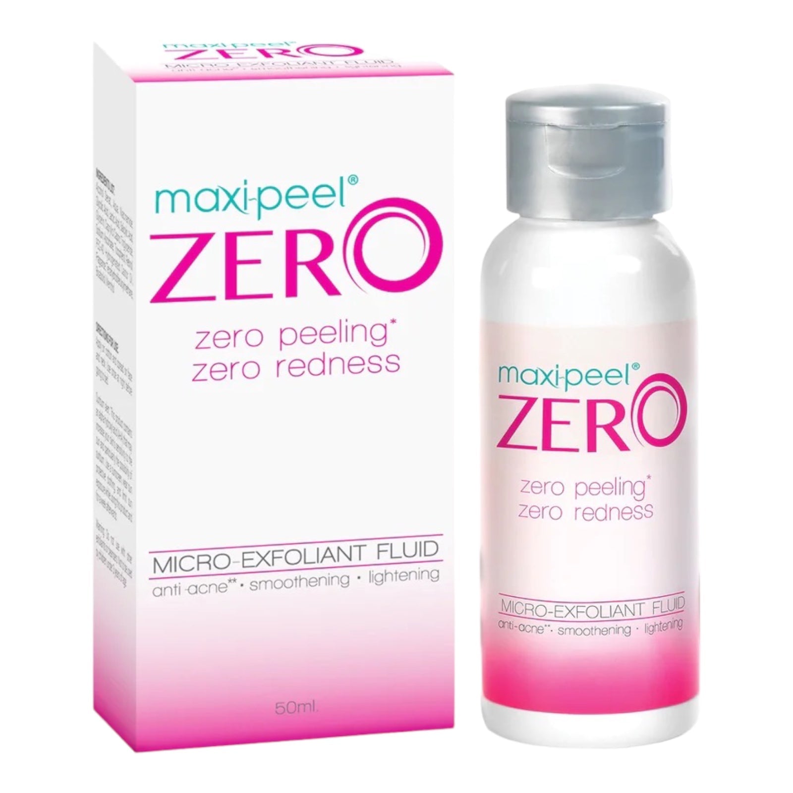 Maxi Peel - ZERO Micro Exfoliant Fluid: Anti - Acne, Smoothening & Lightening (50 ML)