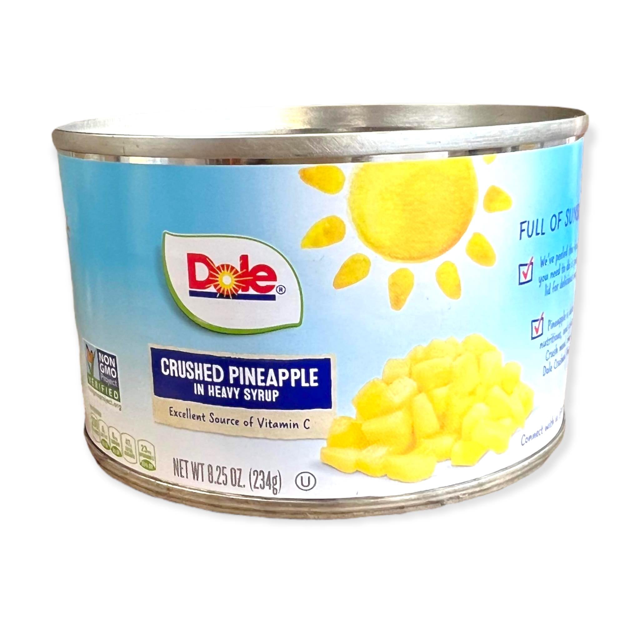 Dole's Delicious Syrup - Soaked Crushed Pineapple