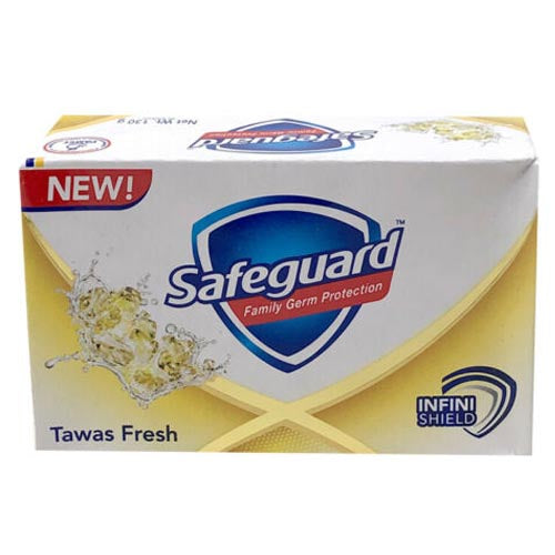Safeguard Tawas Fresh Soap Bar - 135G: Family Germ Protection