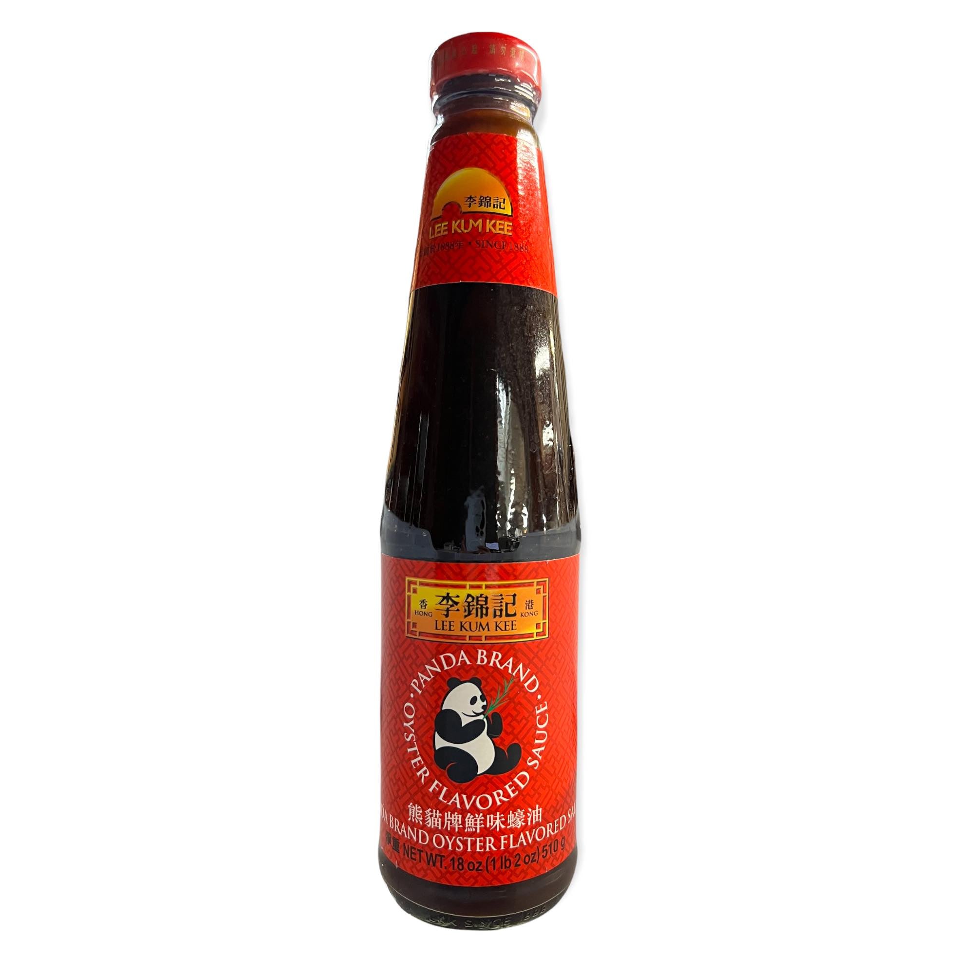 18 OZ Lee Kum Kee Panda Brand Premium Oyster Flavored Sauce