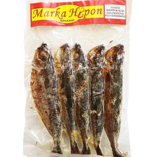 Marka Hipon - 7.05 OZ Fully Eviscerated Smoked Shortfin Scad (Galunggong) - Great Deal