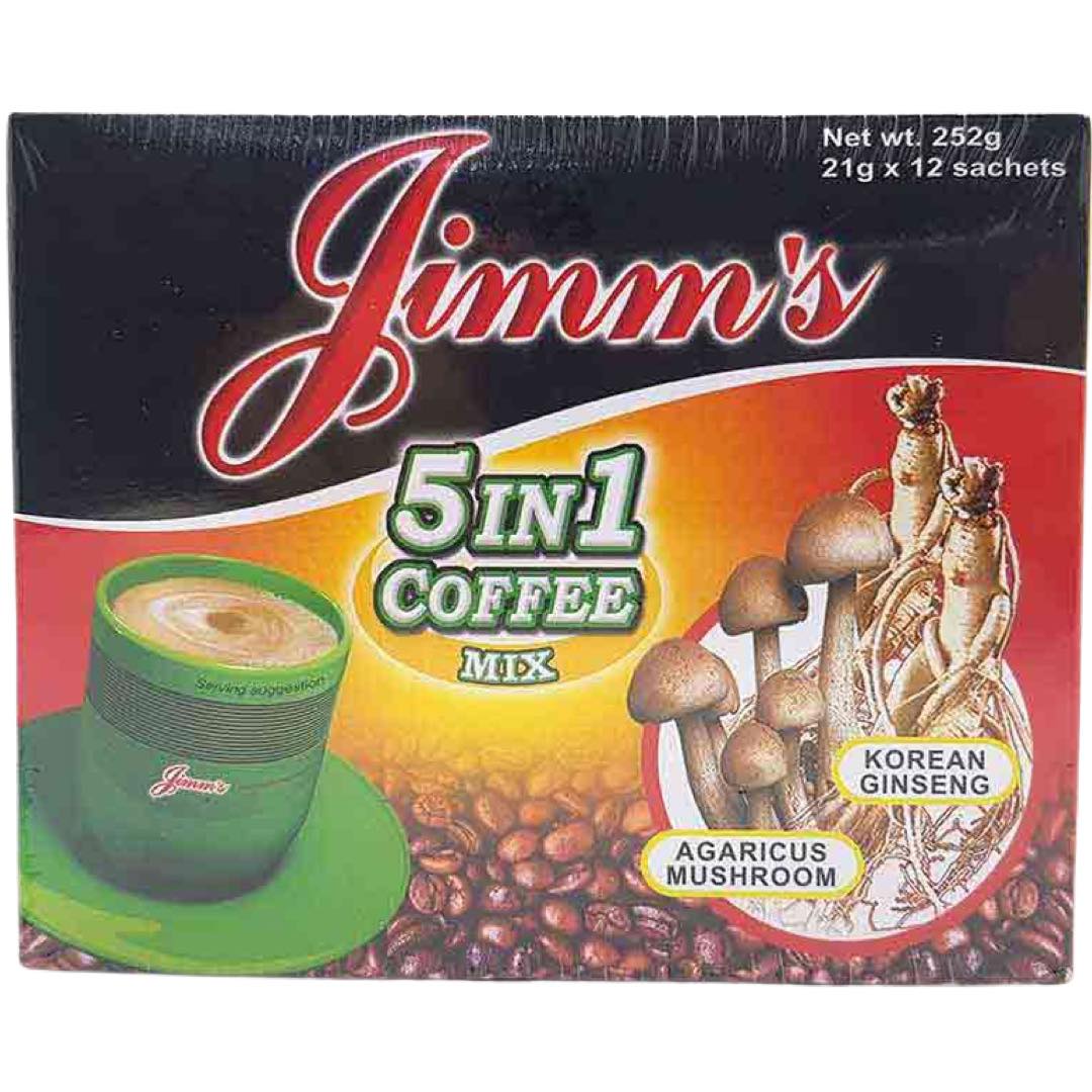 Jimm's 5-in-1 Coffee Mix - 12 Sachets (21 G) - Great Deal