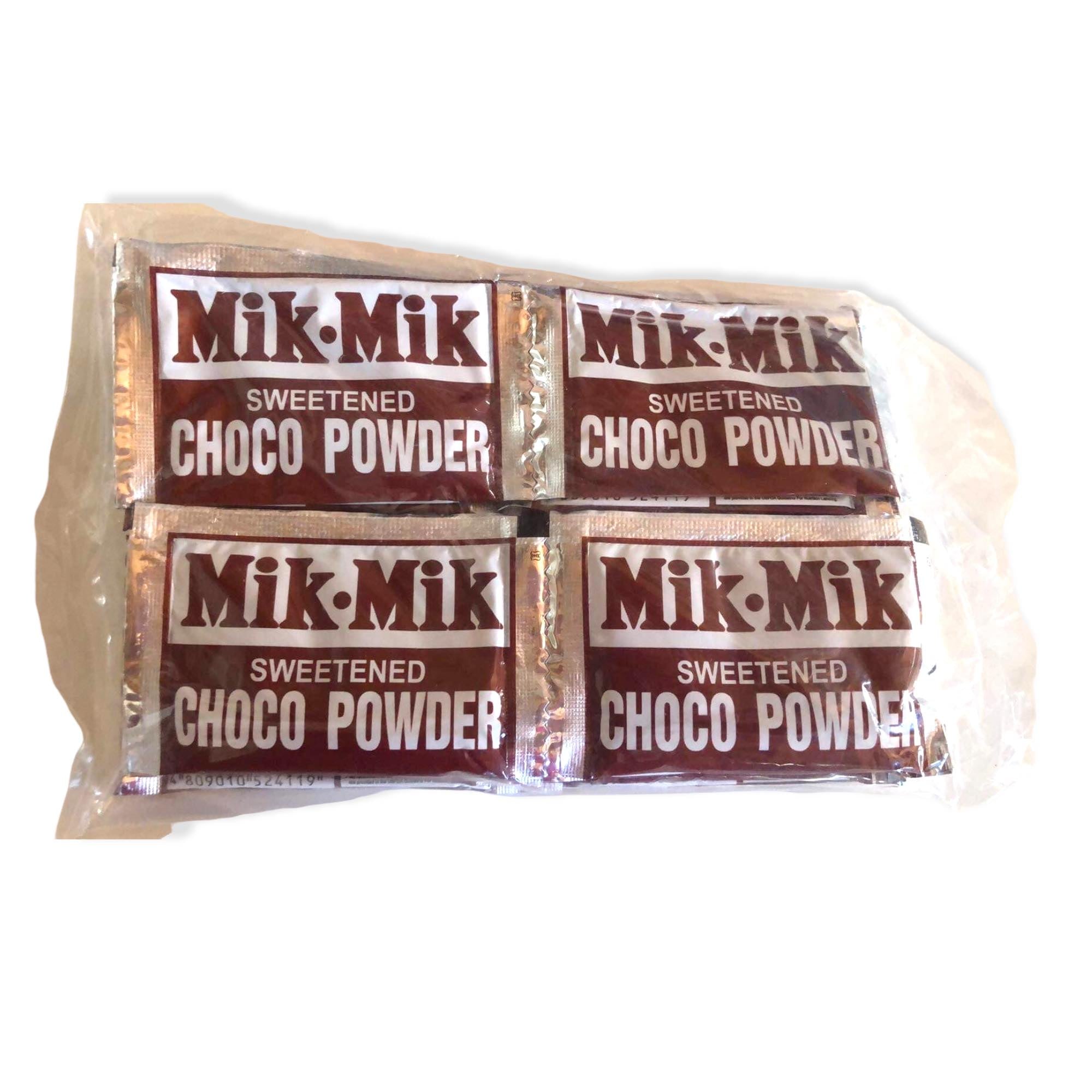Mik-Mik Sweetened Chocolate Powder - 20 Packets, 100 G in Total