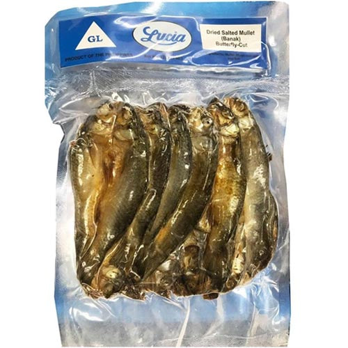 Lucia - 8 OZ Dried Salted Mullet (Banak) Butterfly Cut - Great Deal