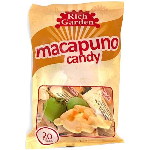 Rich Garden Macapuno Candy - 20 Pieces (120 G) - Great Deal
