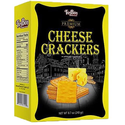 TresBon Premium 240G Cheese Crackers - A Tasty Delight