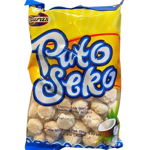 Laura's Delightful Coconut Milk Biscuits (Puto Seko) - 250 G Pack