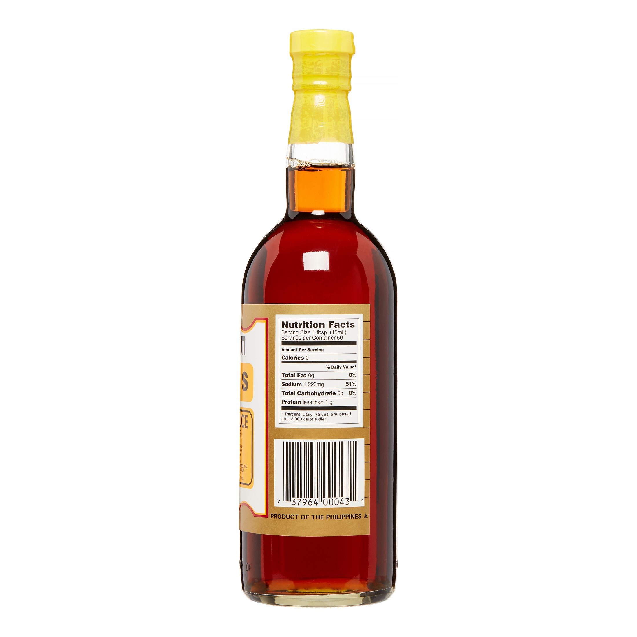 Datu Puti Premium Fish Sauce (Patis) - 25.36 FL OZ / 750 ML