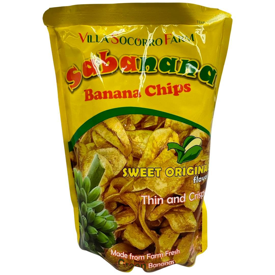 Villa Socorro Sabanana Crunchy 100 G Banana Chips