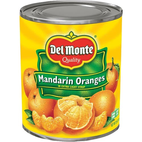 Del Monte 30 OZ Mandarin Oranges in Extra Light Syrup - Great Deal!