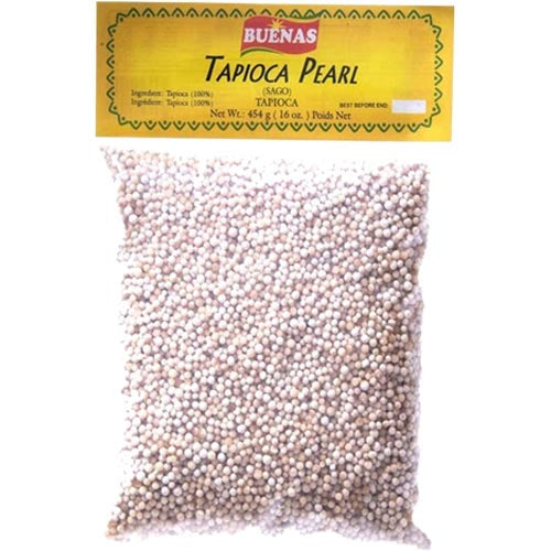 Buenas Small White Tapioca Pearl (SAGO) - 16 OZ
