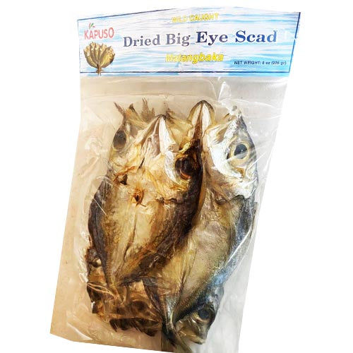Wild Caught Dried Big Eye Scad - Matangbaka (226 G)