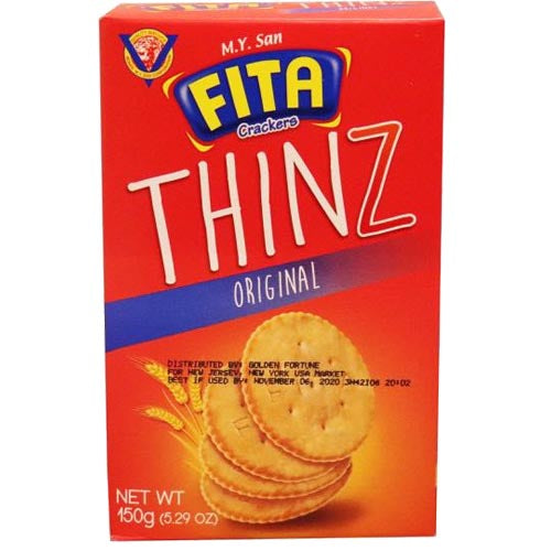 M.Y. San Fita THINZ Original Crackers - 150 G - Delicious Snack Offer