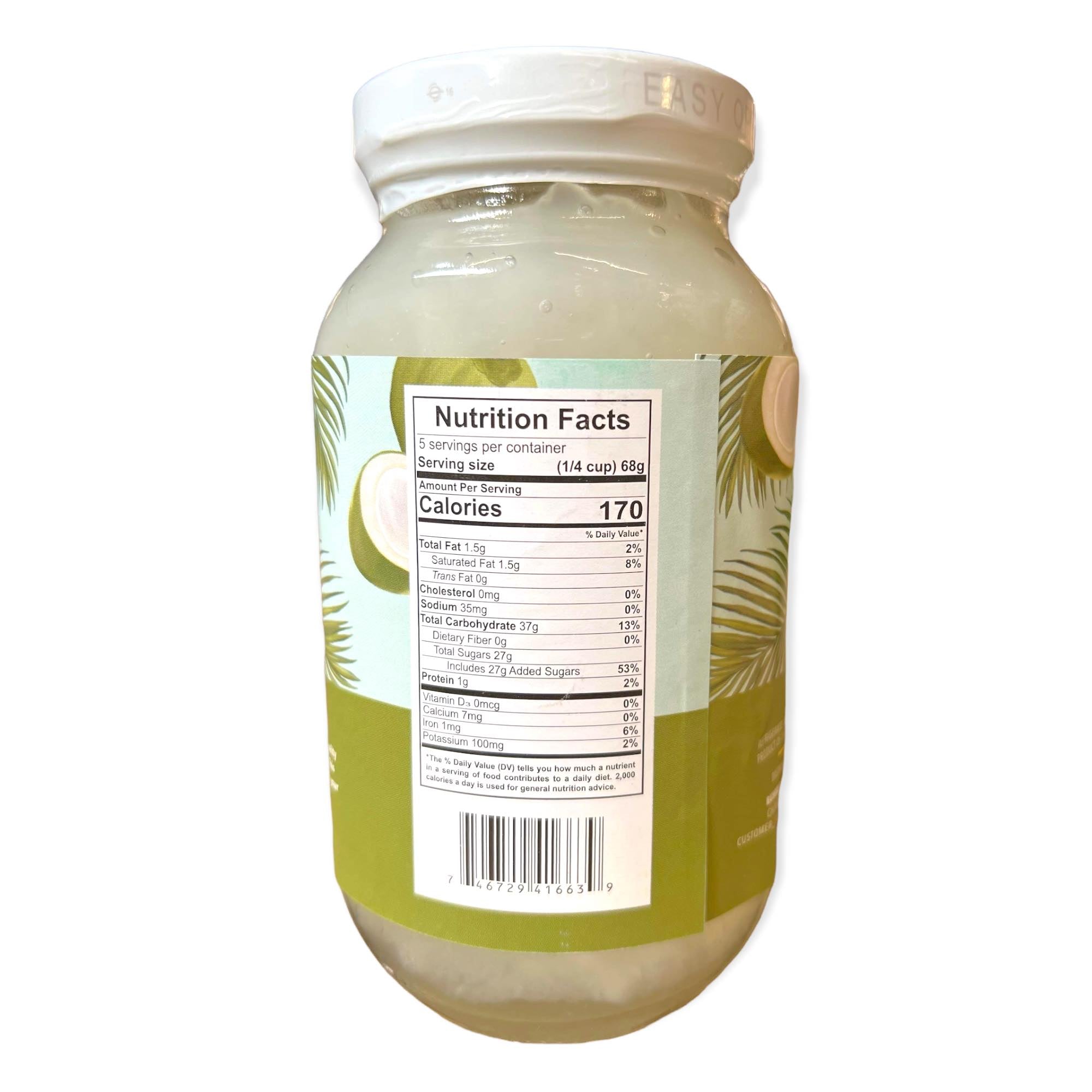 Mara Clara 12 OZ Coconut Macapuno Strings for a Refreshing Sporty Treat