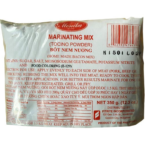 Monika Brand Tocino Marinating Powder - 12.3 OZ, Delicious Deal!