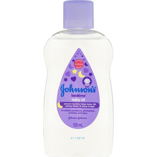 Get Johnson's Bedtime Baby Oil - 125 ML for Your Baby's Skin Care