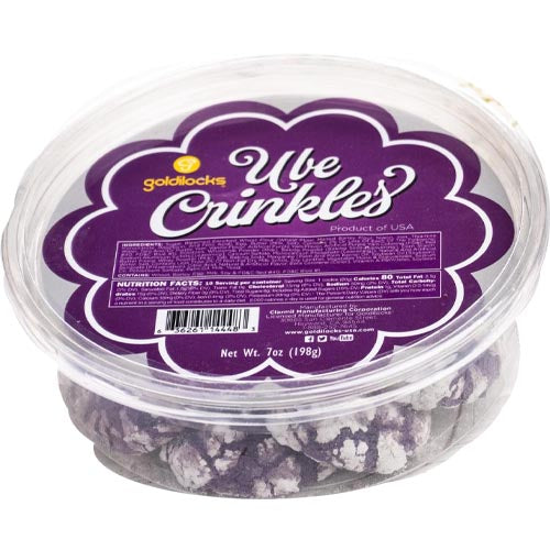 Goldilocks - Delicious UBE Crinkles, 200-Gram Pack