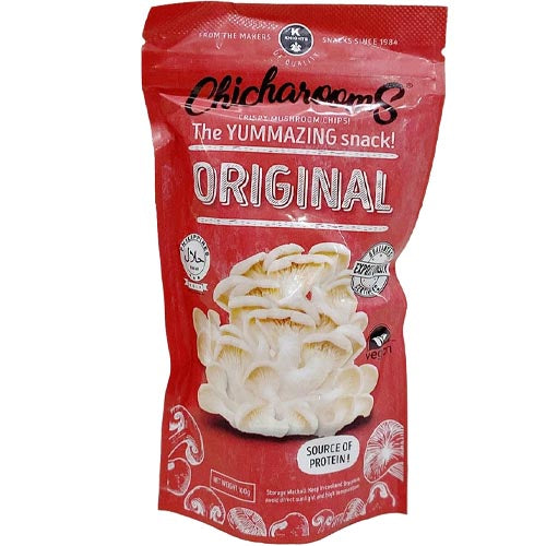 Chicharooms - 100 G Original Flavor Crispy Mushroom Chips