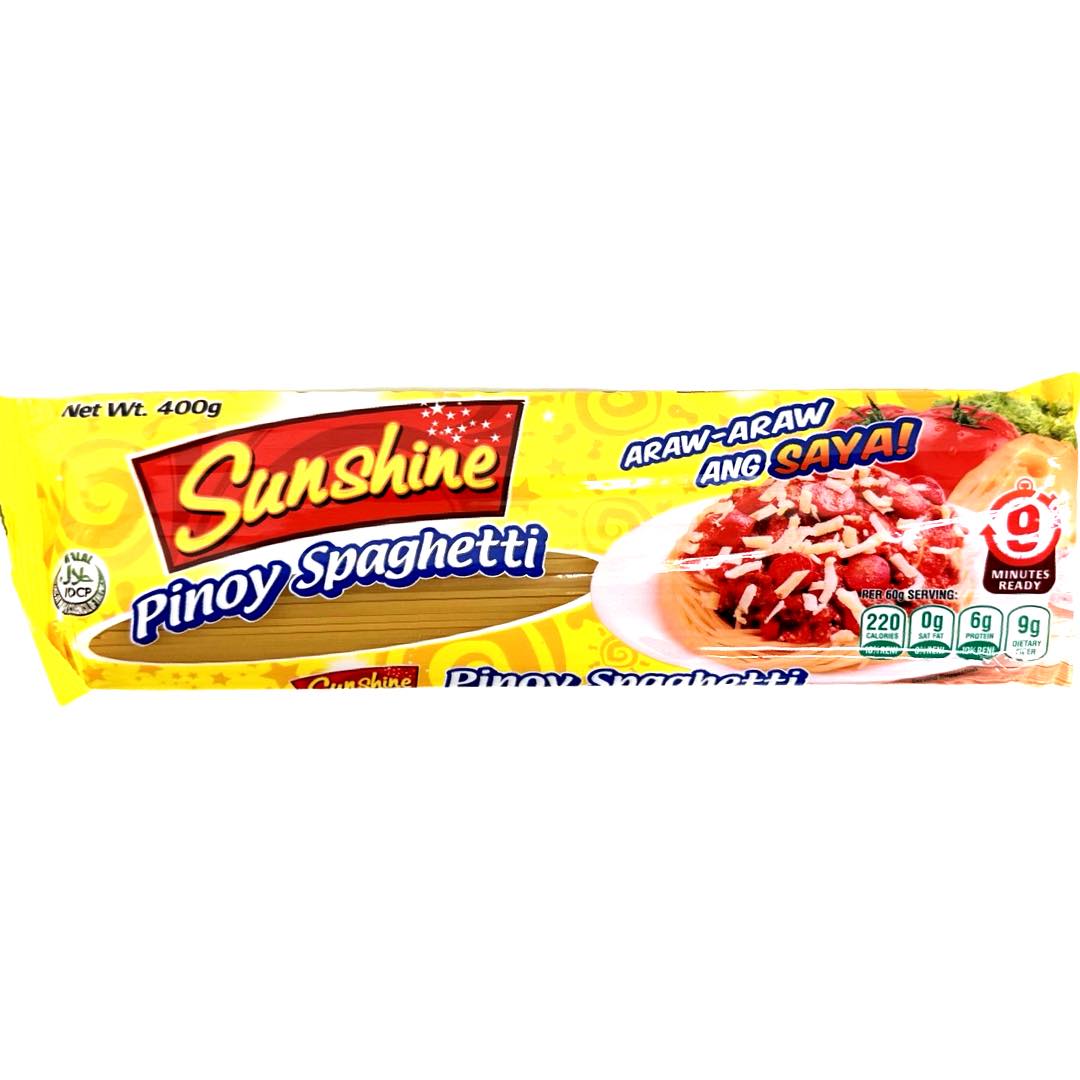 Sunshine Pinoy - Flavorful Filipino Spaghetti
