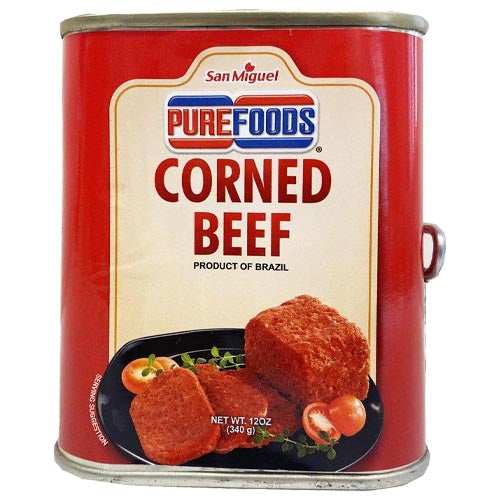 San Miguel Purefoods 12-OZ Canned Corned Beef - A Classic Favorite for Your Meals