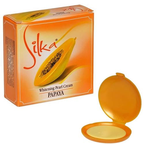 Silka Papaya Pearl Cream - 8 Gram Moisturizing Wonder