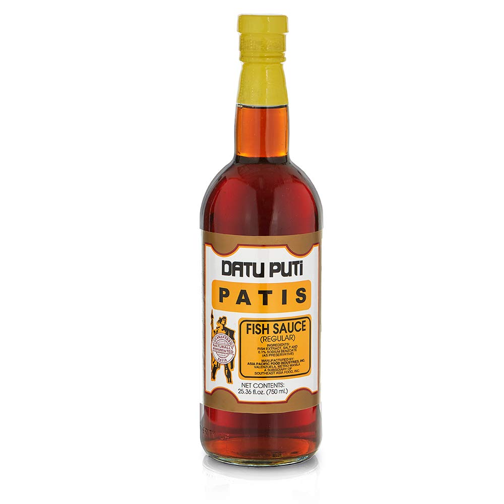Datu Puti Premium Fish Sauce (Patis) - 25.36 FL OZ / 750 ML