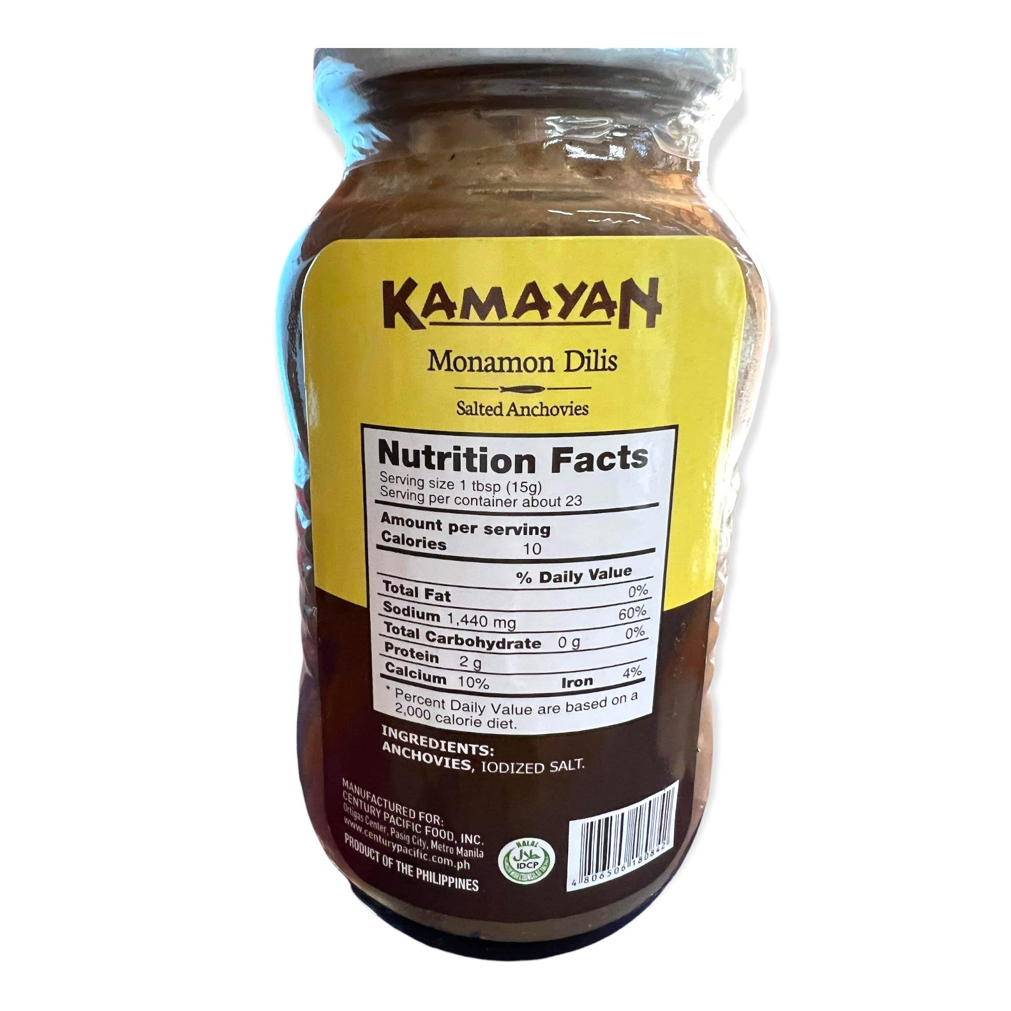 Kamayan Monamon 340G Salted Anchovies - Great Deal