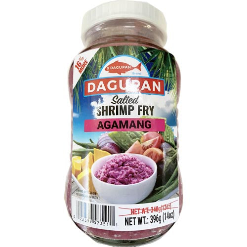 Delicious Dagupan Salted Shrimp Fry (Alamang) - 14 oz Jar for a Taste of the Philippines