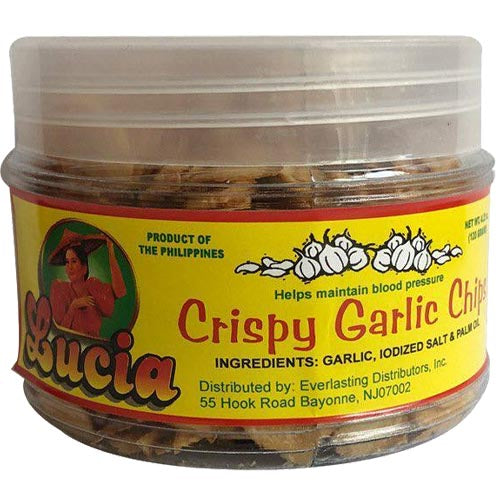 Lucia's Deliciously Crispy 4.23 OZ Garlic Chips