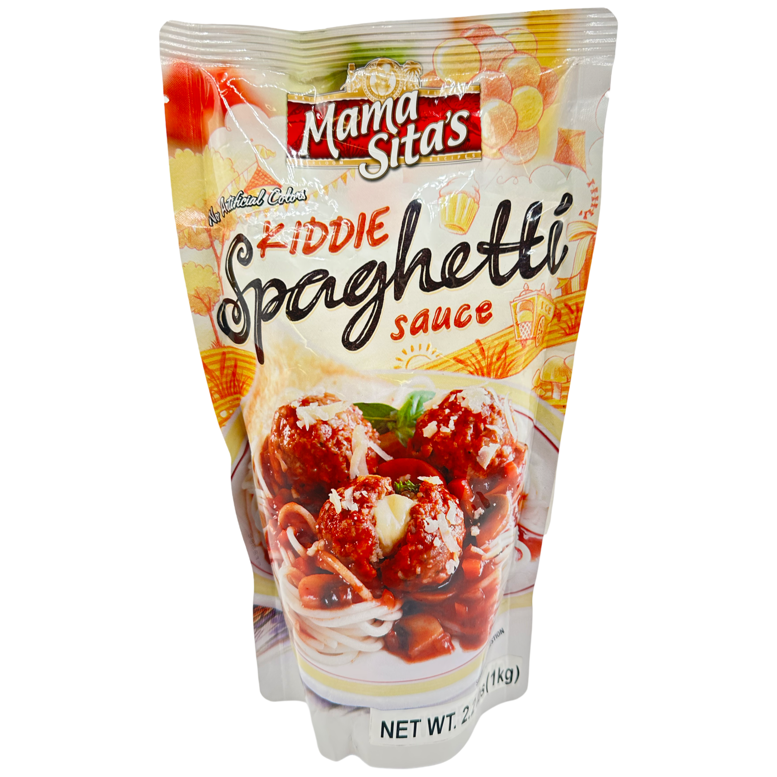 Mama Sita's 1 KG Kiddie Spaghetti Sauce - A Delight for Kids!