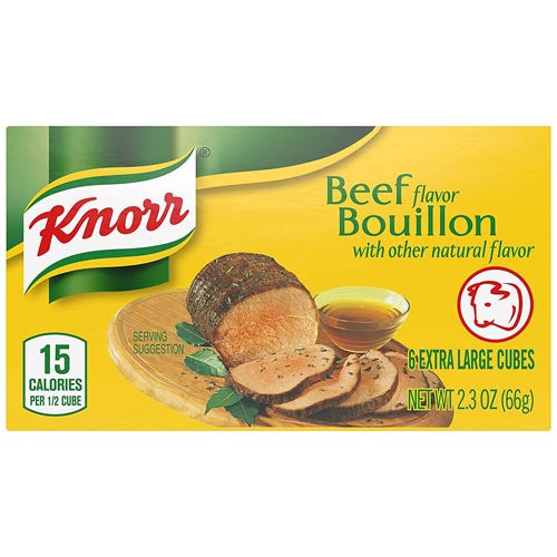 Knorr Beef Bouillon Cubes - 2.5 OZ Pack, Get Real Beef Flavor!