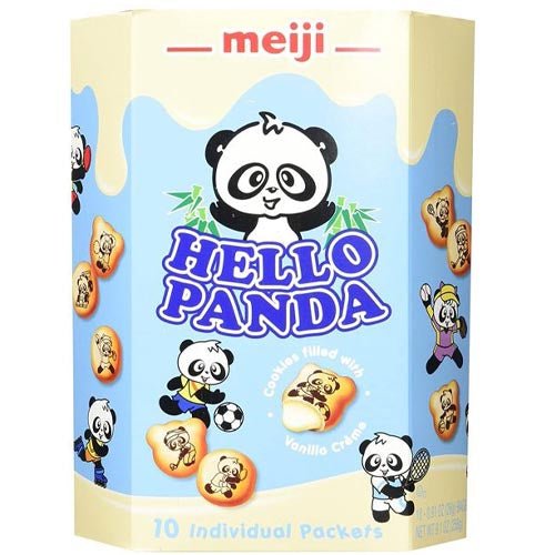 Meiji 10-Pack Hello Panda Vanilla Biscuits - 9.1 OZ
