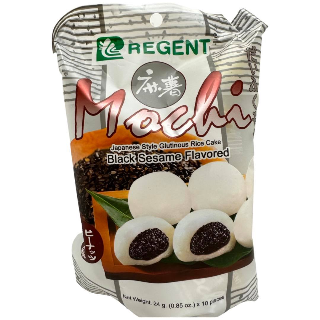 Delicious Regent Black Sesame Flavored Mochi - 240 G Snack