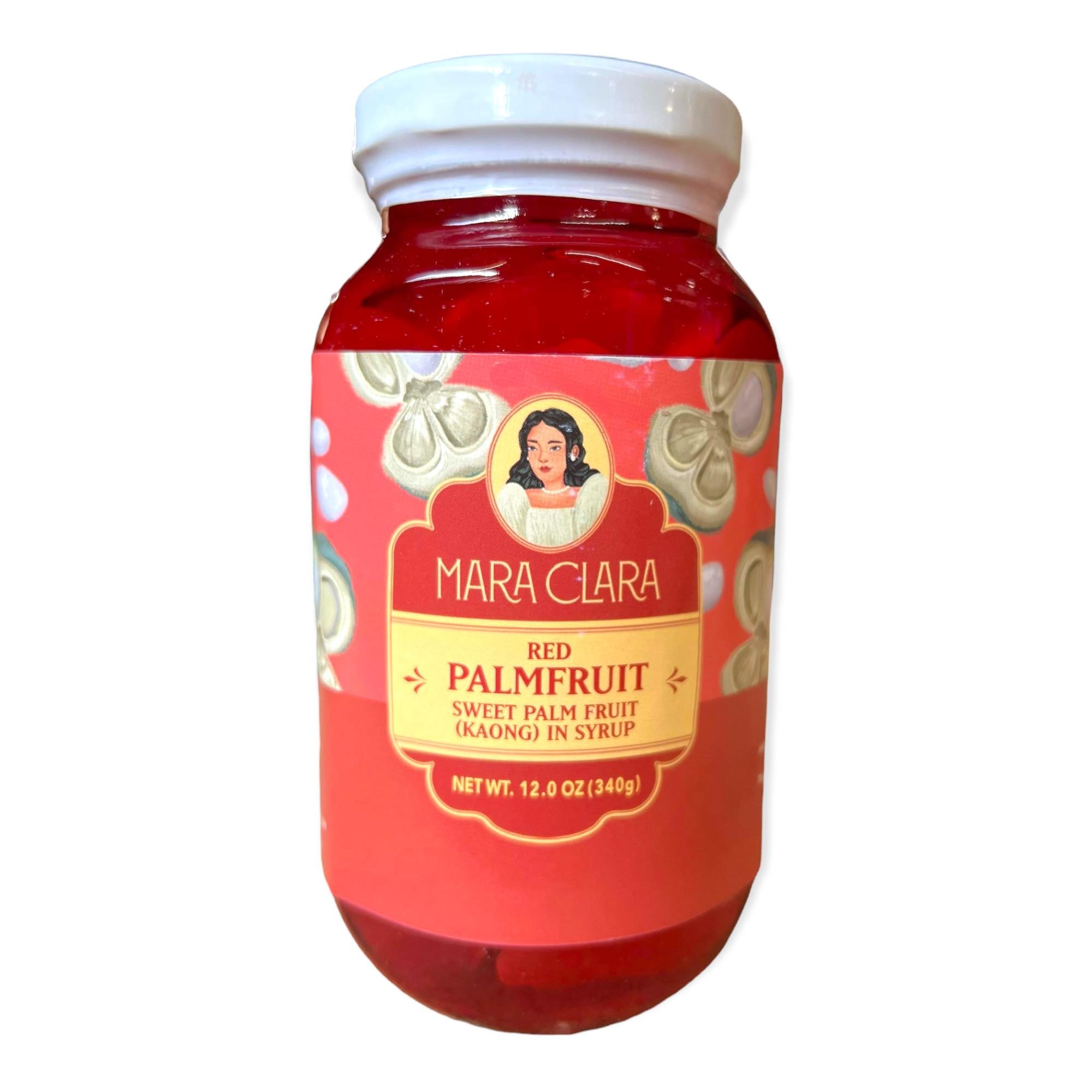 12 OZ Red Sweet Mara Clara Kaong Palm Fruit