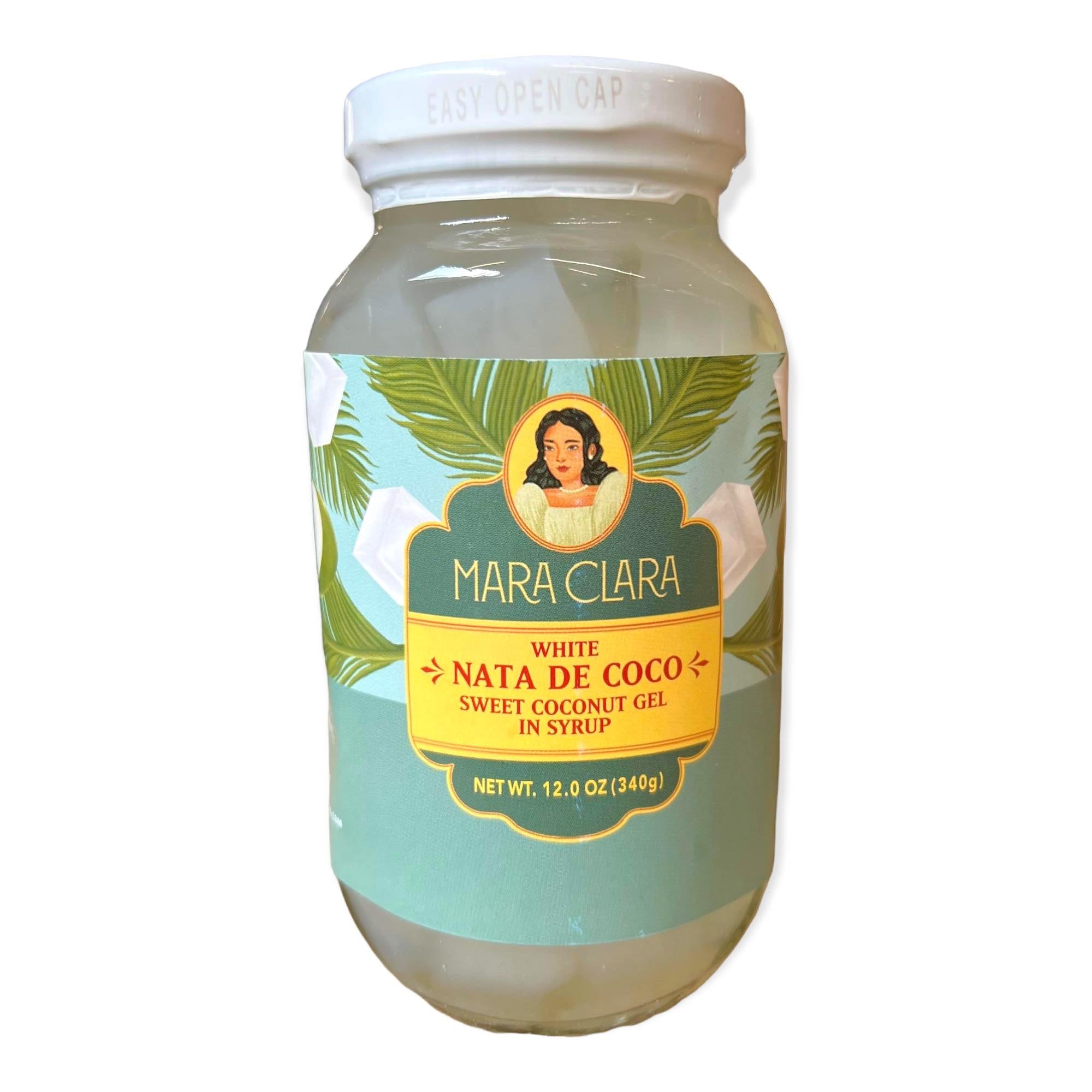 Mara Clara - 12 OZ Sweet White Coconut Gel in Syrup, Great Deal!